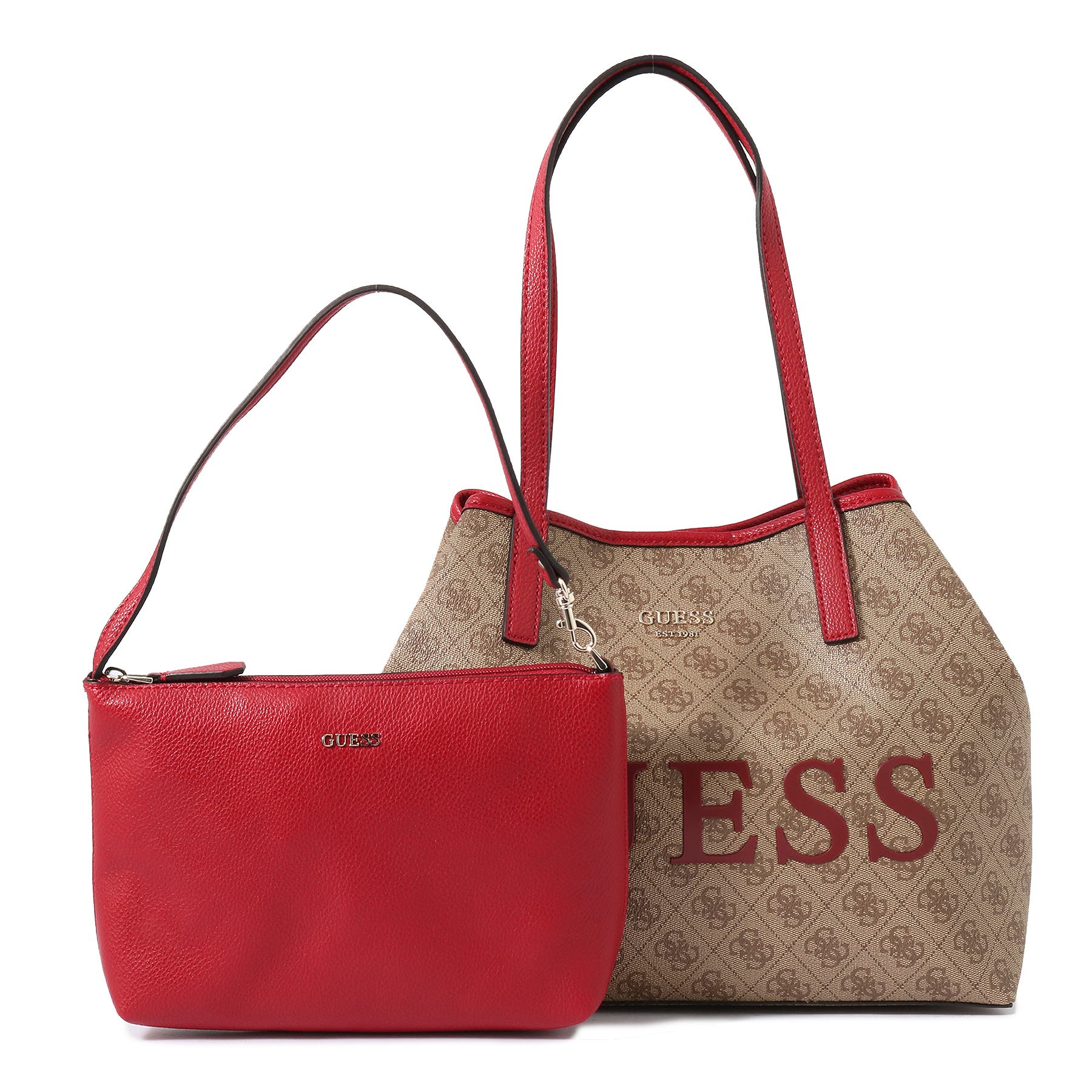 GUESS VIKKY Toteショルダー トート バッグ ポーチ付 新品未使用 VIKKY Tote トートバッグ レディース | GUESS(ゲス) JAPAN 公式