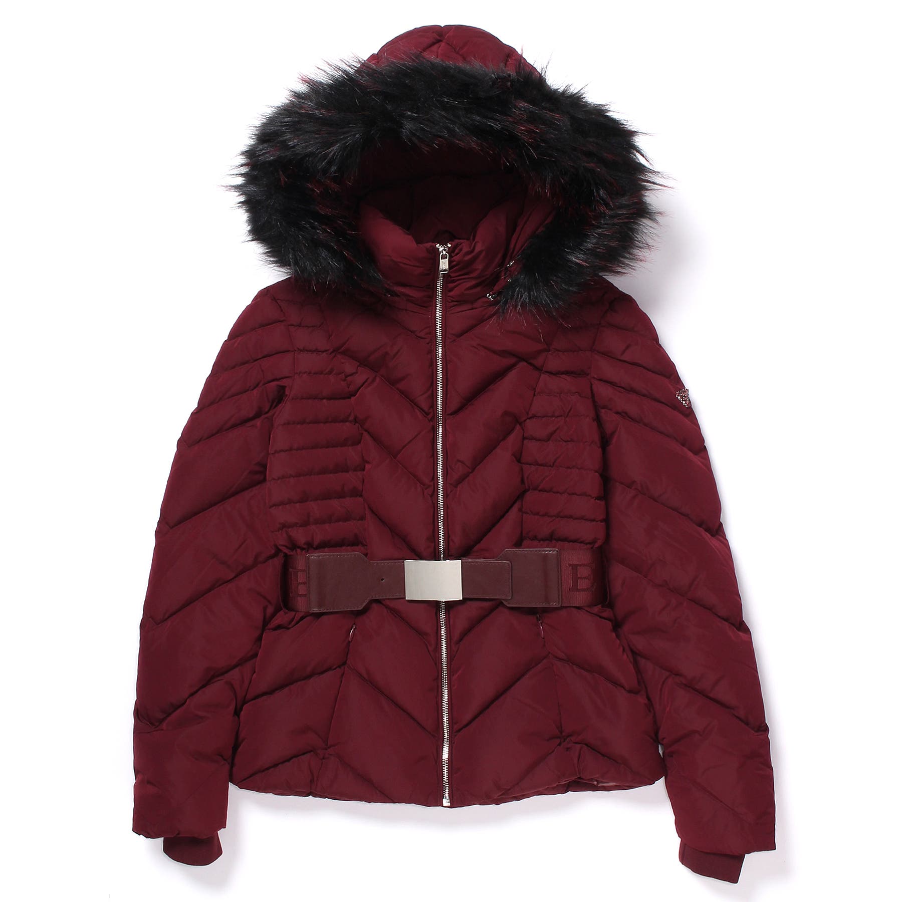 GUESS] PETRA FAUX-FUR TRIM DOWN JACKET[品番：GUEW0004250]｜GUESS 