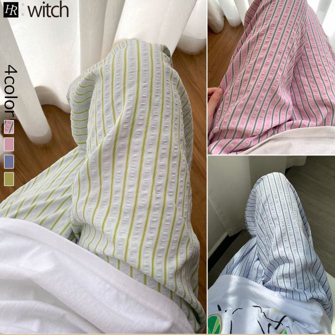 ストライプ パンツ[品番：HERW0005346]｜WITCH（ウィッチ）の