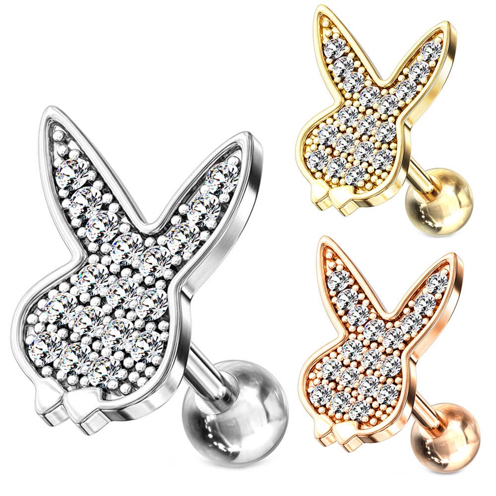 ボディピアス CZパヴェ PLAYBOY[品番：PW000004878]｜ピアス専門店
