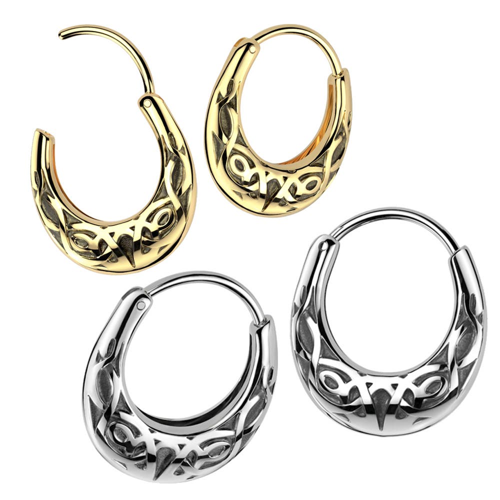フープピアス サージカルステンレス 16G[品番：PW000005754]｜ピアス