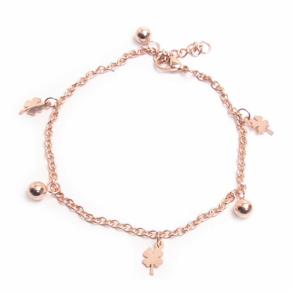 14k pink gold 型チャーム アンクレット v148.jpg