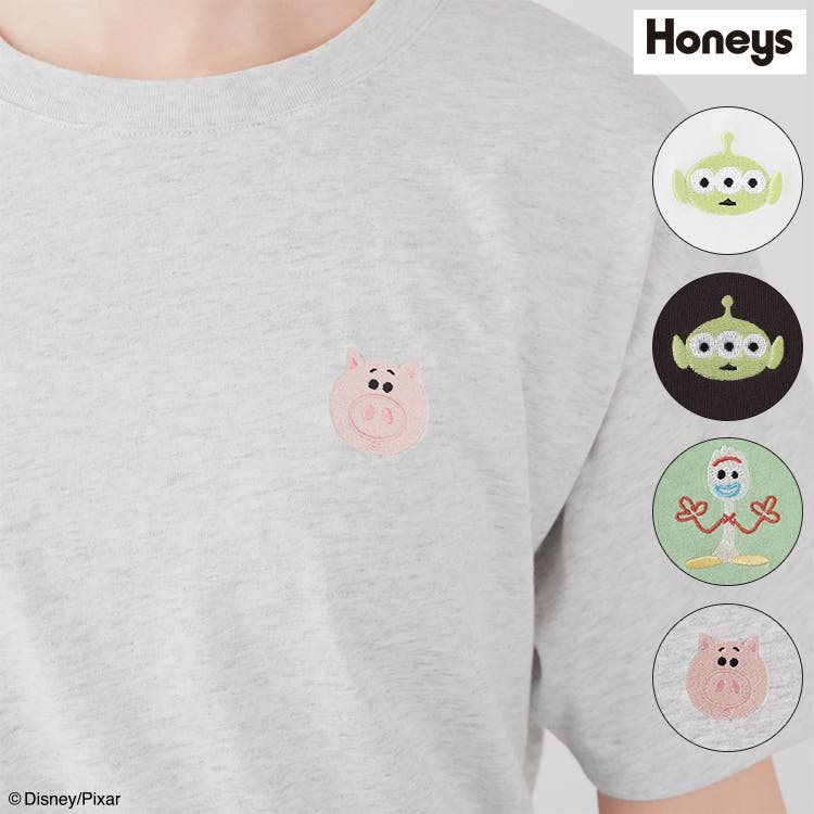 トップス Tシャツ 半袖Tシャツ[品番：HNSW0011042]｜Honeys（ハニーズ