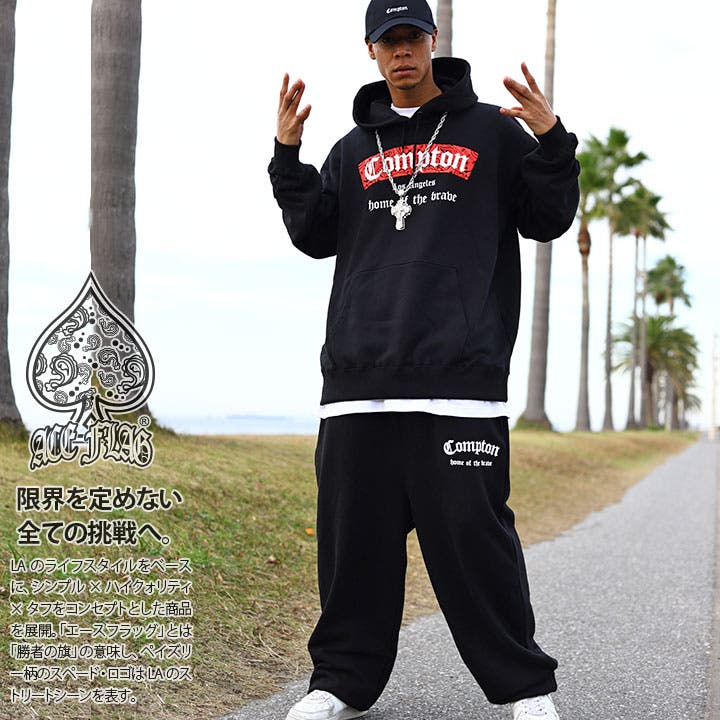 セットアップACEFLAG 上下セット 長袖[品番：HKHM0006649]｜本格派大人