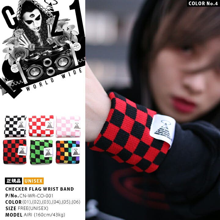 リストバンド【CN WR CO[品番：HKHM0004172]｜本格派大人のB系（ホン
