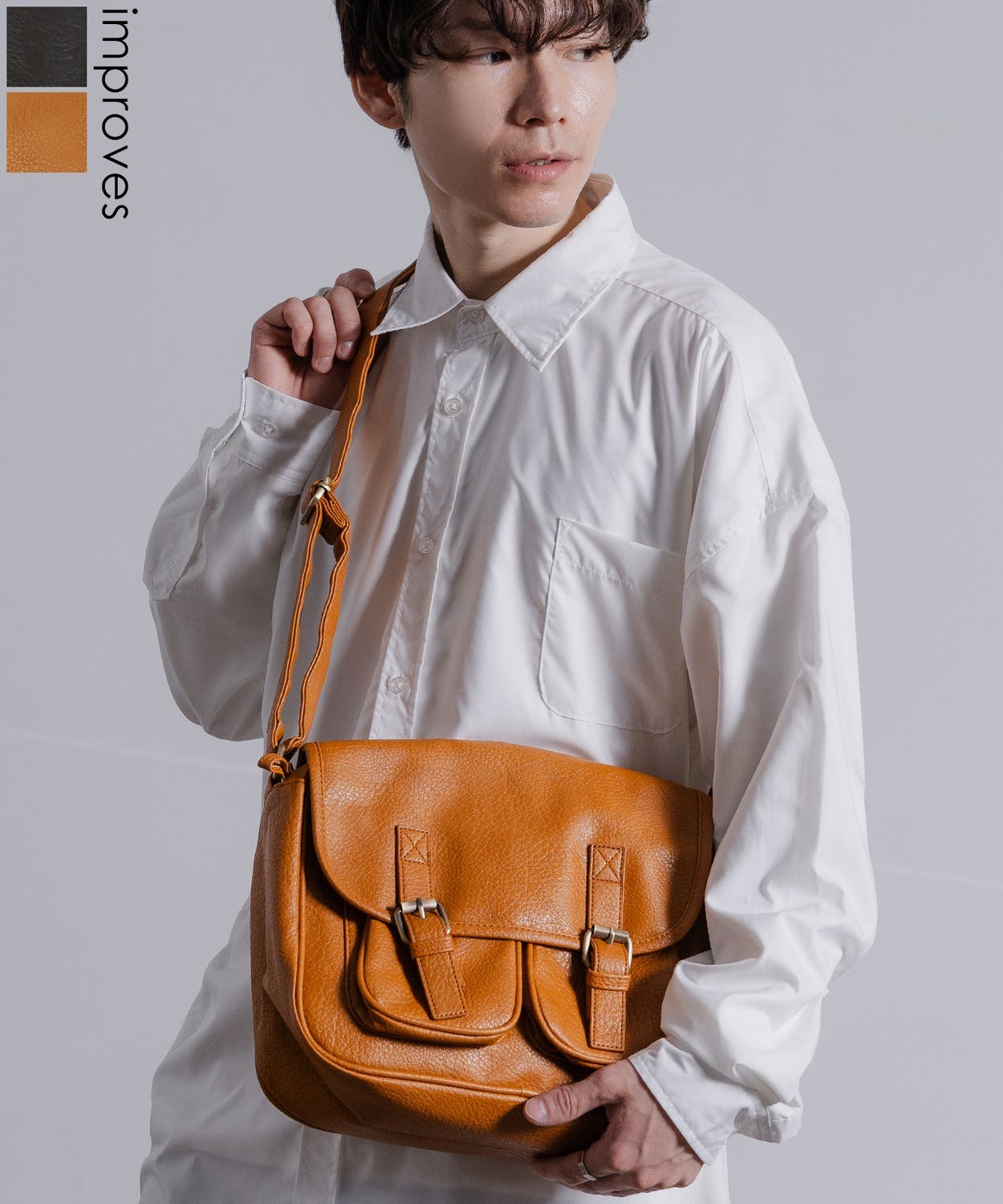 GIRONACCI ジロナッチ レザードクターバッグ hyde GAULTIER
