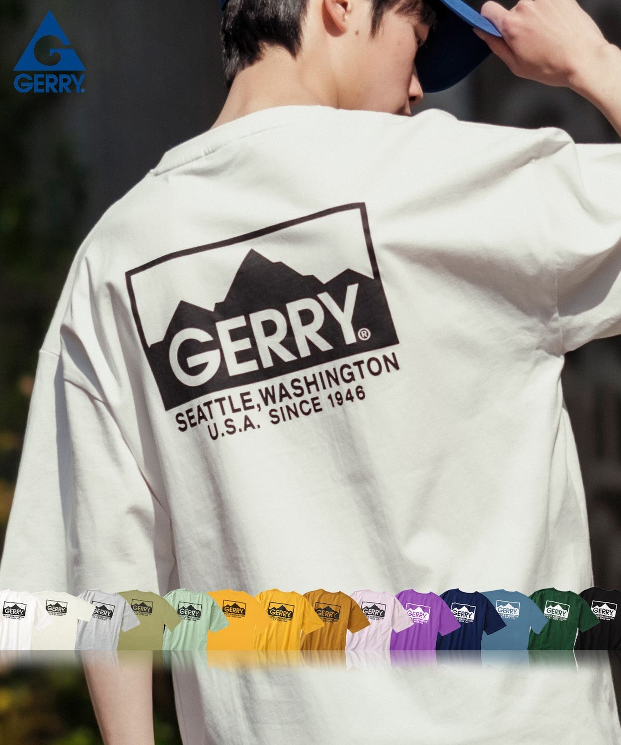 口コミ・レビュー｜GERRY ジェリー 別注プリント 半袖Tシャツ メンズ
