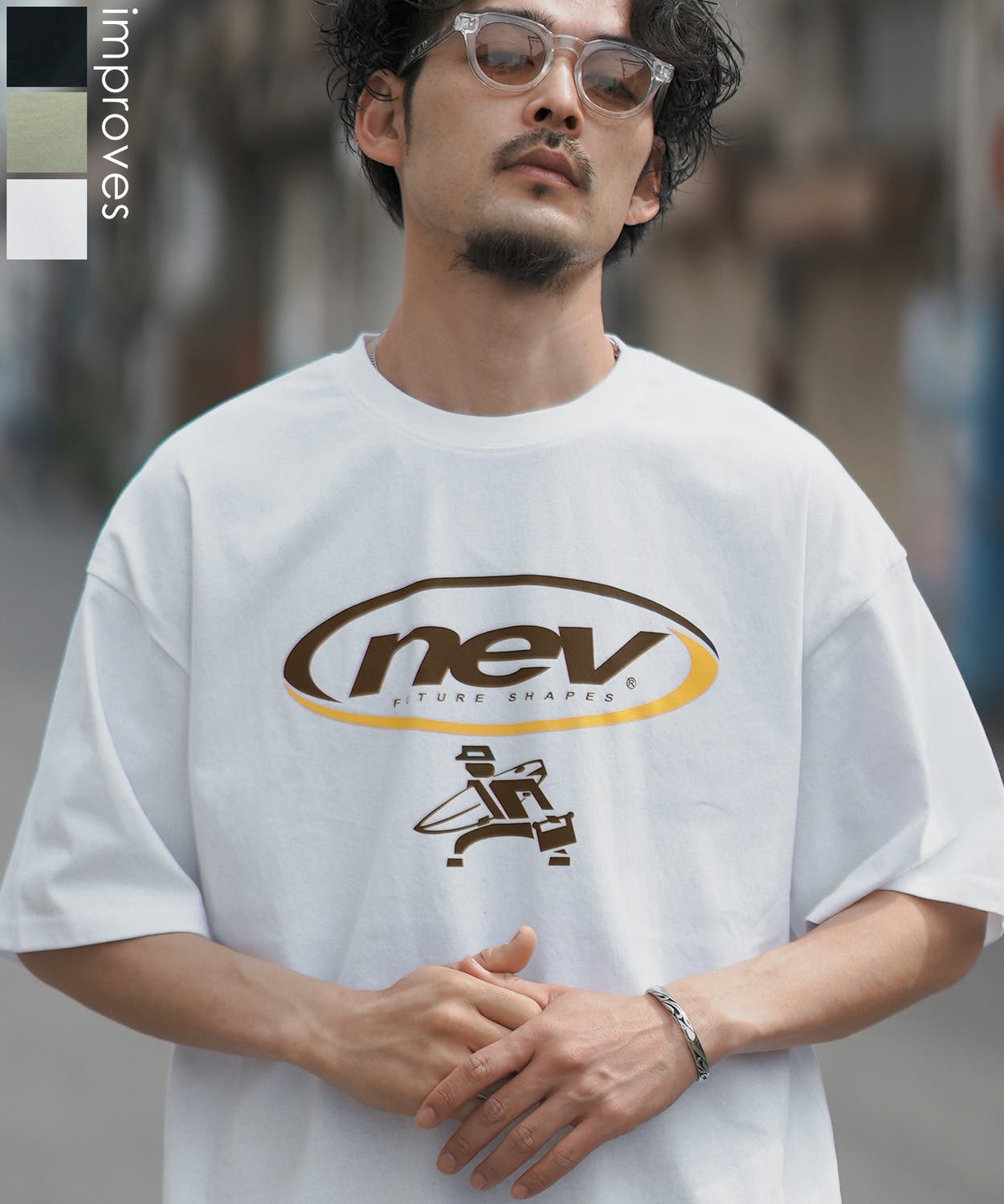 半袖Tシャツ メンズ NEV[品番：IP000006549]｜improves（インプローブ
