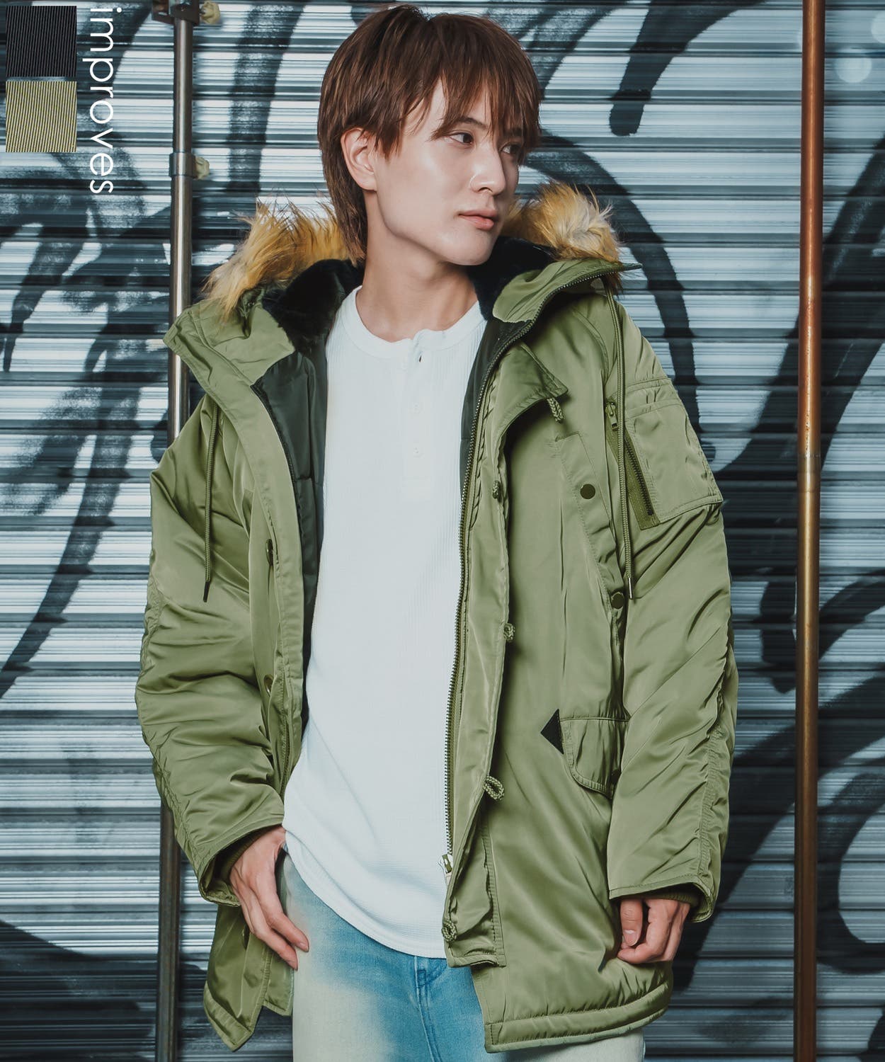 ミリタリージャケット メンズ N[品番：IP000007326]｜improves（イン