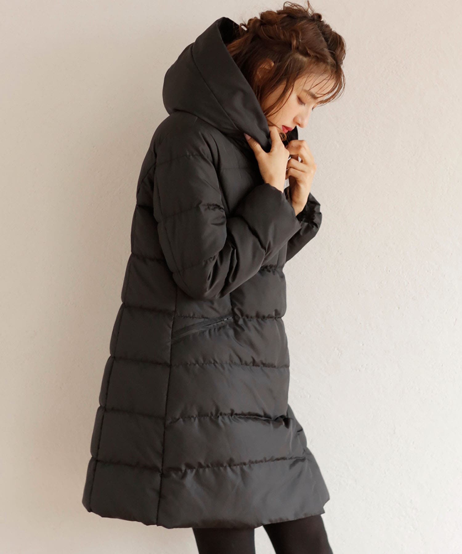 フード中綿コート[品番：INGW0004389]｜INGNI （イング）のレディース