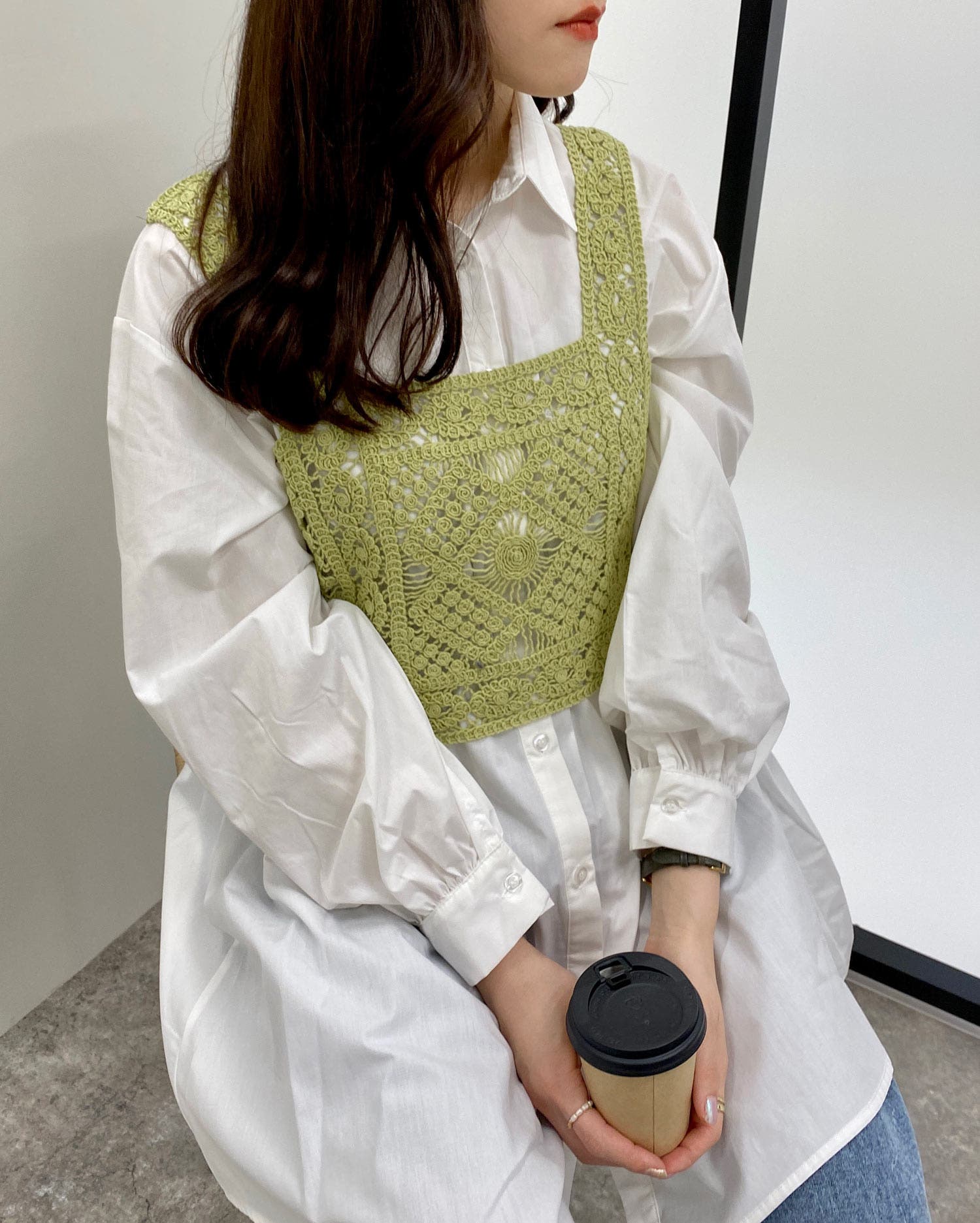 HAENGNAE ビスチェ HAENGNAE（ヘンネ） CHIKUWABU REVERSIBLE BUSTIER コルセット