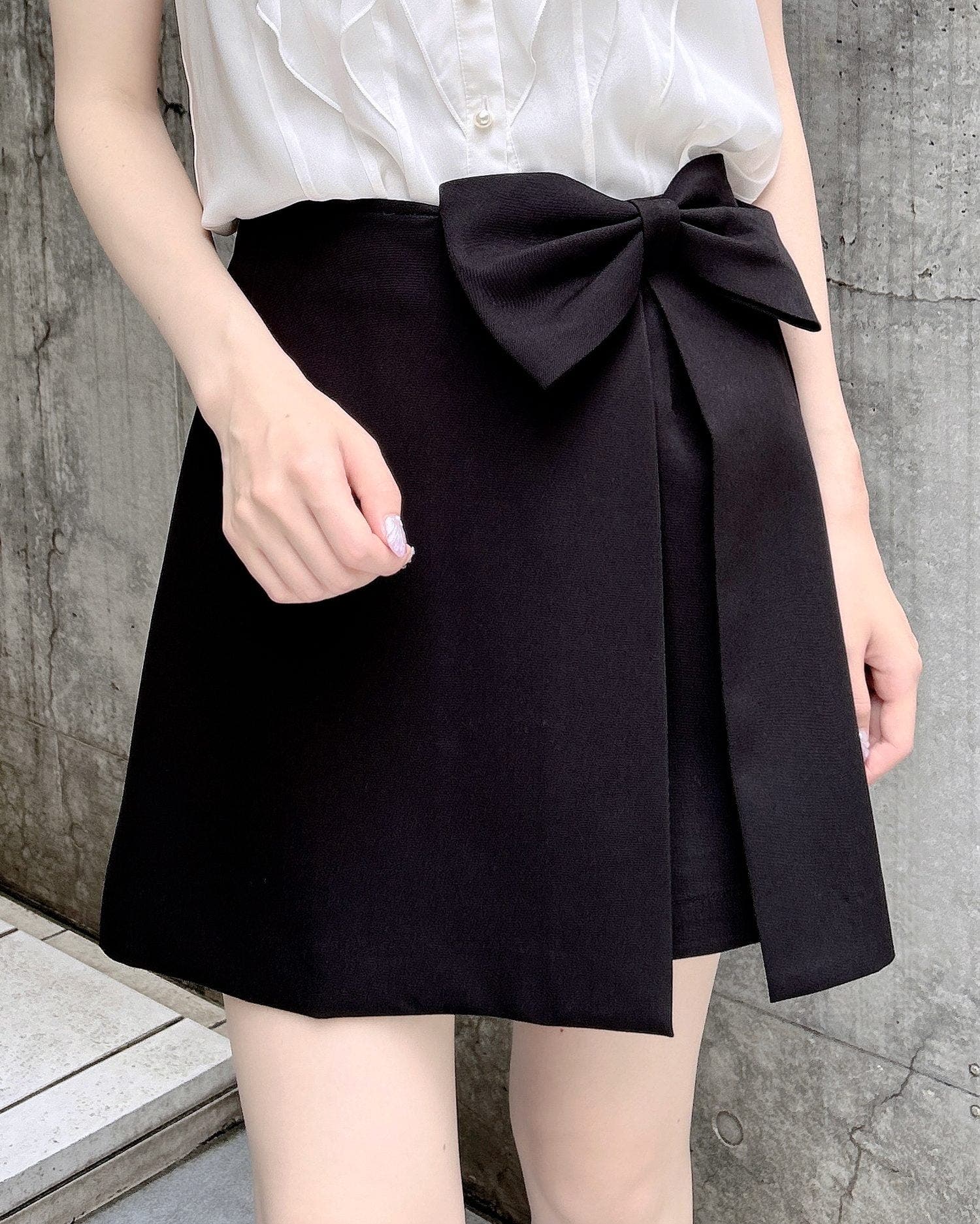 サイドリボンラップスカパン[品番：INGW0010957]｜INGNI （イング