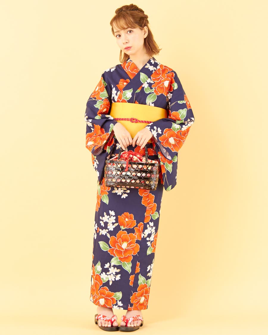 浴衣3点SET（椿）[品番：INGW0002754]｜INGNI （イング）｜レディース