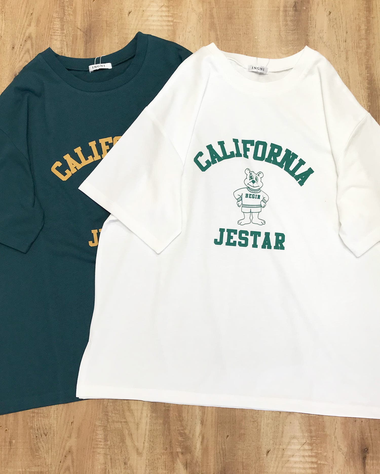 磋藤にゅすけ・シギコラボTシャツ（灰色地,黒プリント） | shigi