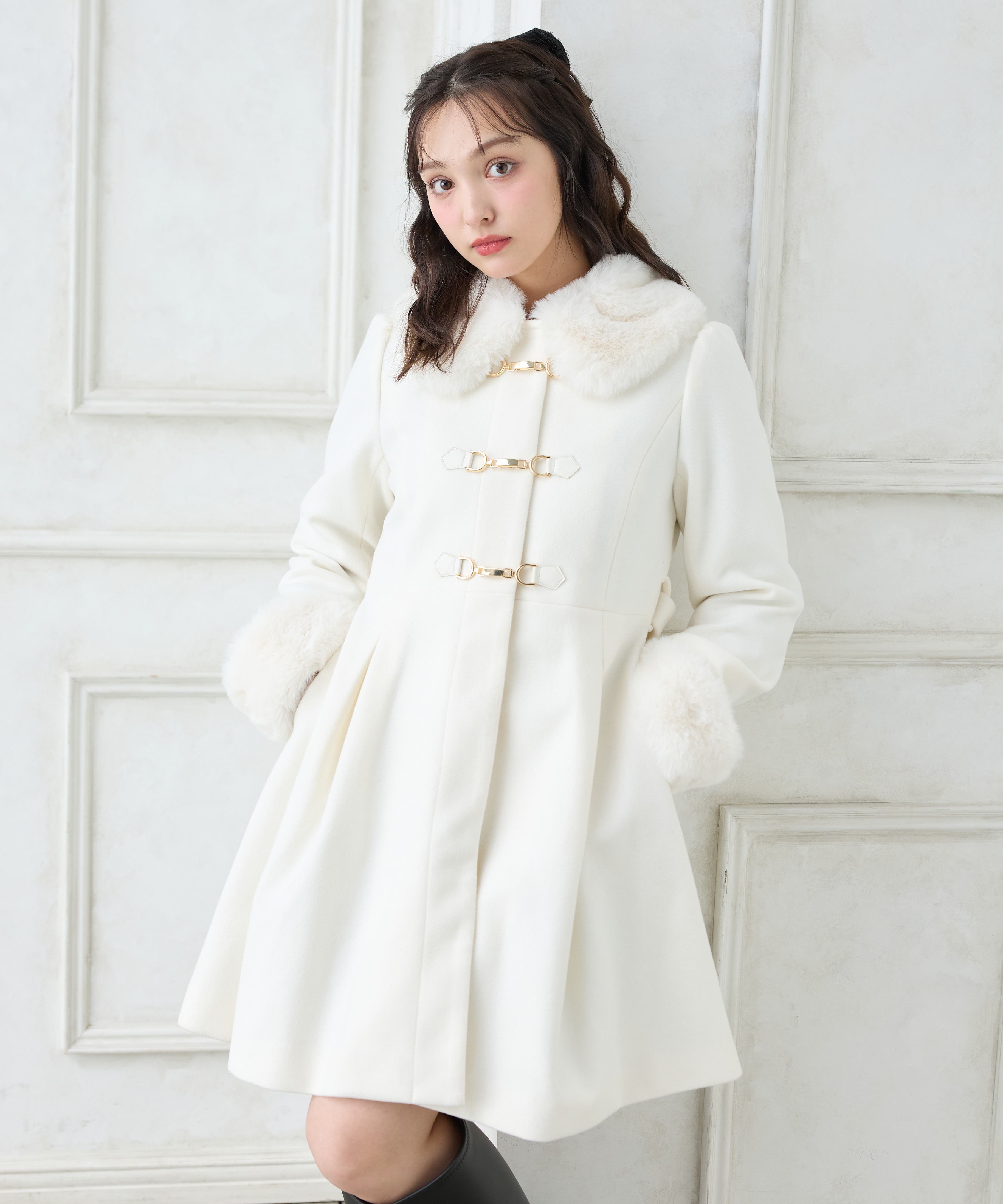 ビット付ドーリーコート[品番：INGW0011104]｜INGNI （イング）の