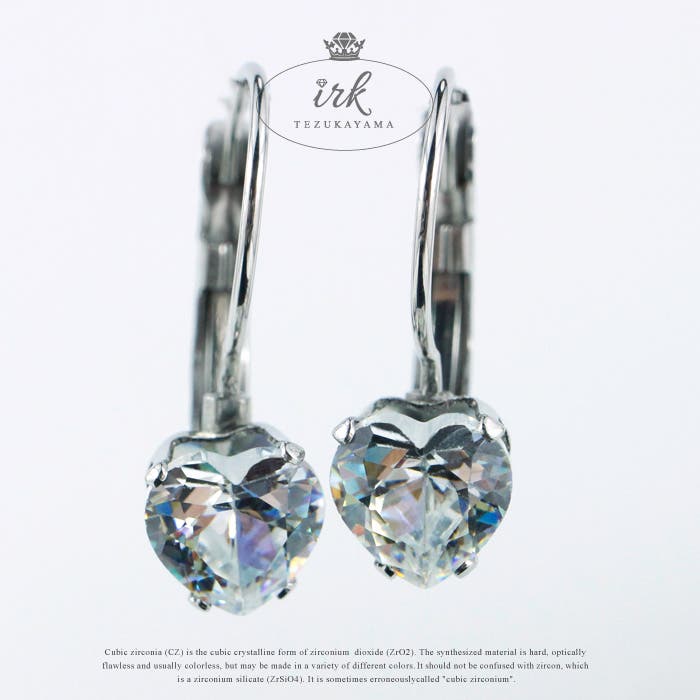 ハートピアス ハート ぶら下がり[品番：IRKA0000431]｜帝塚山