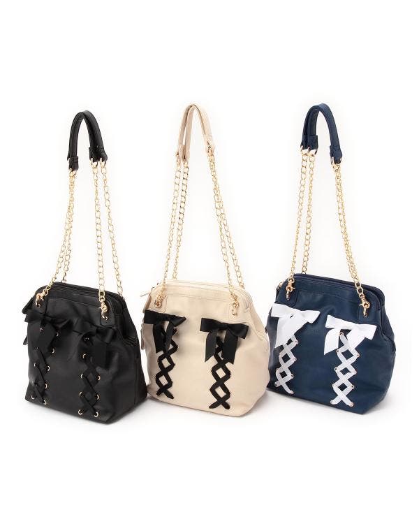 Tralala】レースアップ3wayバッグ[品番：LL000004446]｜LIZ LISA