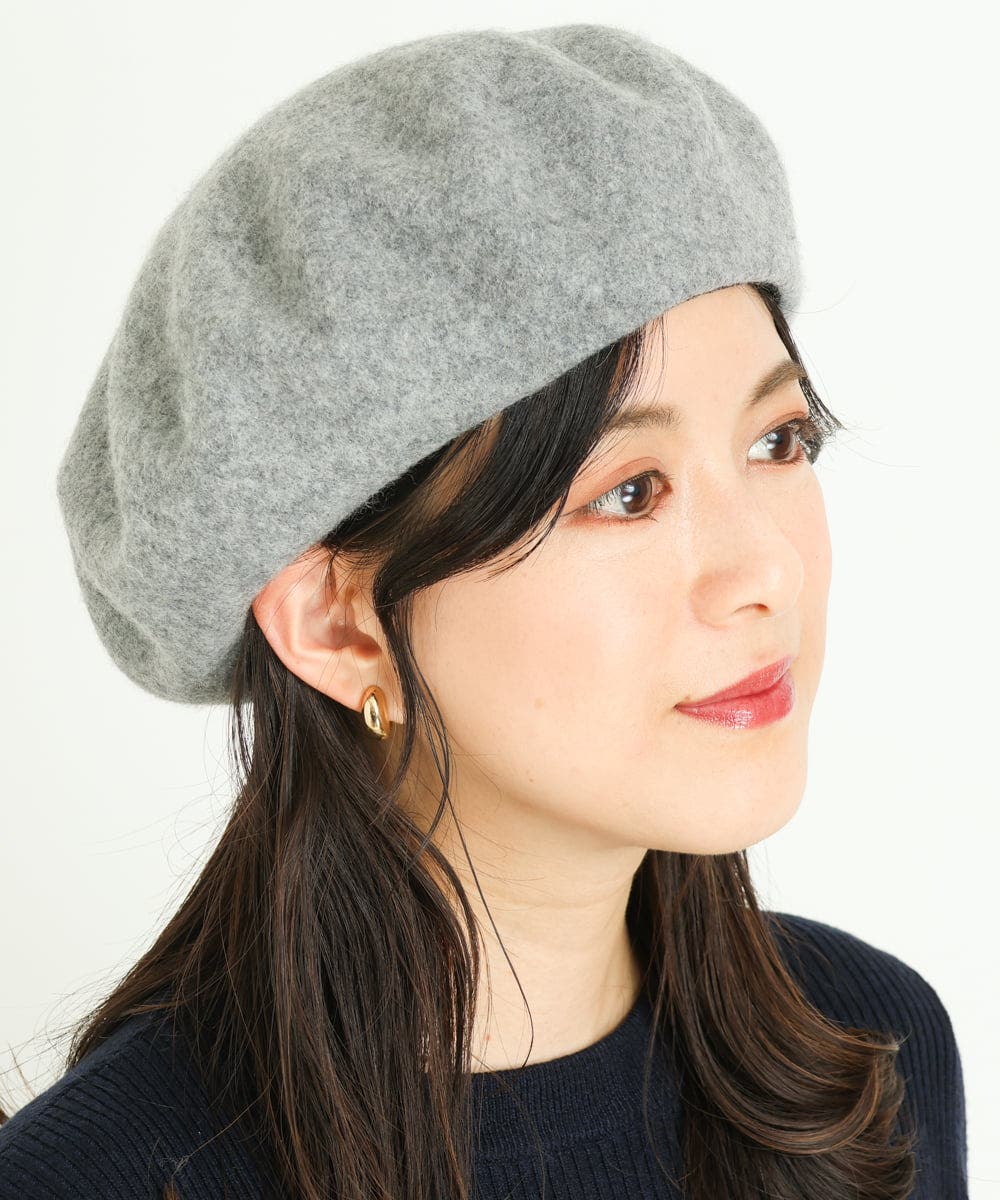 ニットベレー帽 ニットベレー帽子