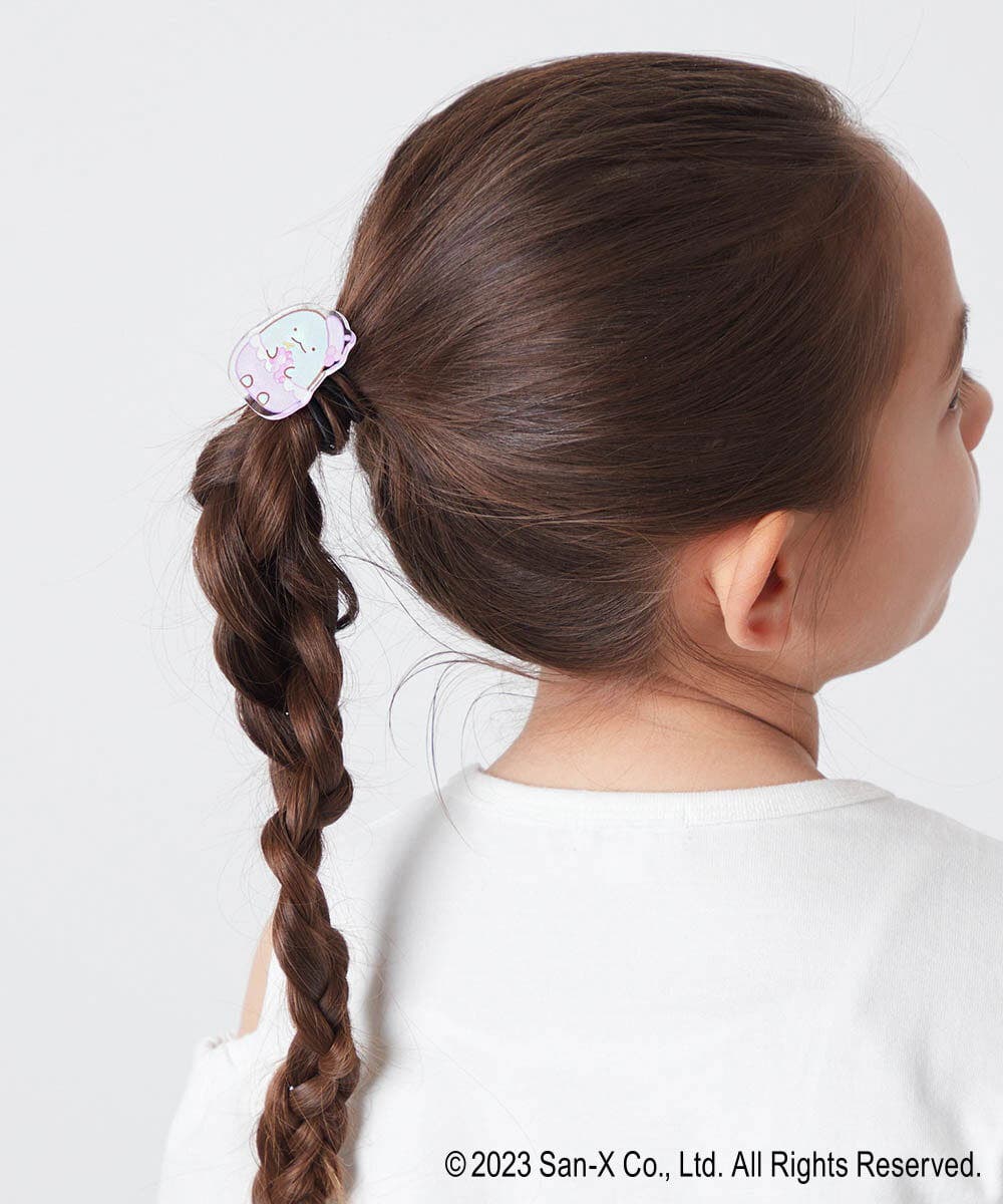 ひまういページ　3/10分　ヘアゴム 5点　ポニフ1点 KIDS]すみっコぐらしヘアポニー[品番：ITKW0011549]｜a.v.v