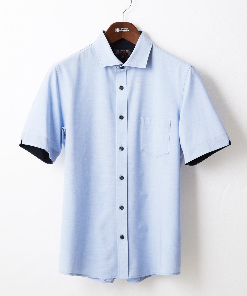 ストレッチ半袖シャツ[品番：ITKW0017422]｜MK MICHEL KLEIN