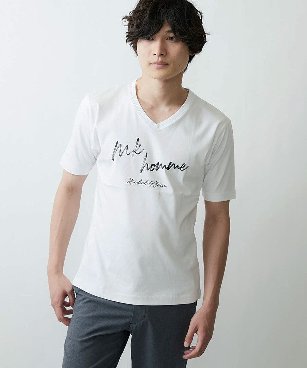超話題新作 プリントTシャツ[品番：ITKW0006043]｜MK homme KLEIN MICHEL 応援グッズ