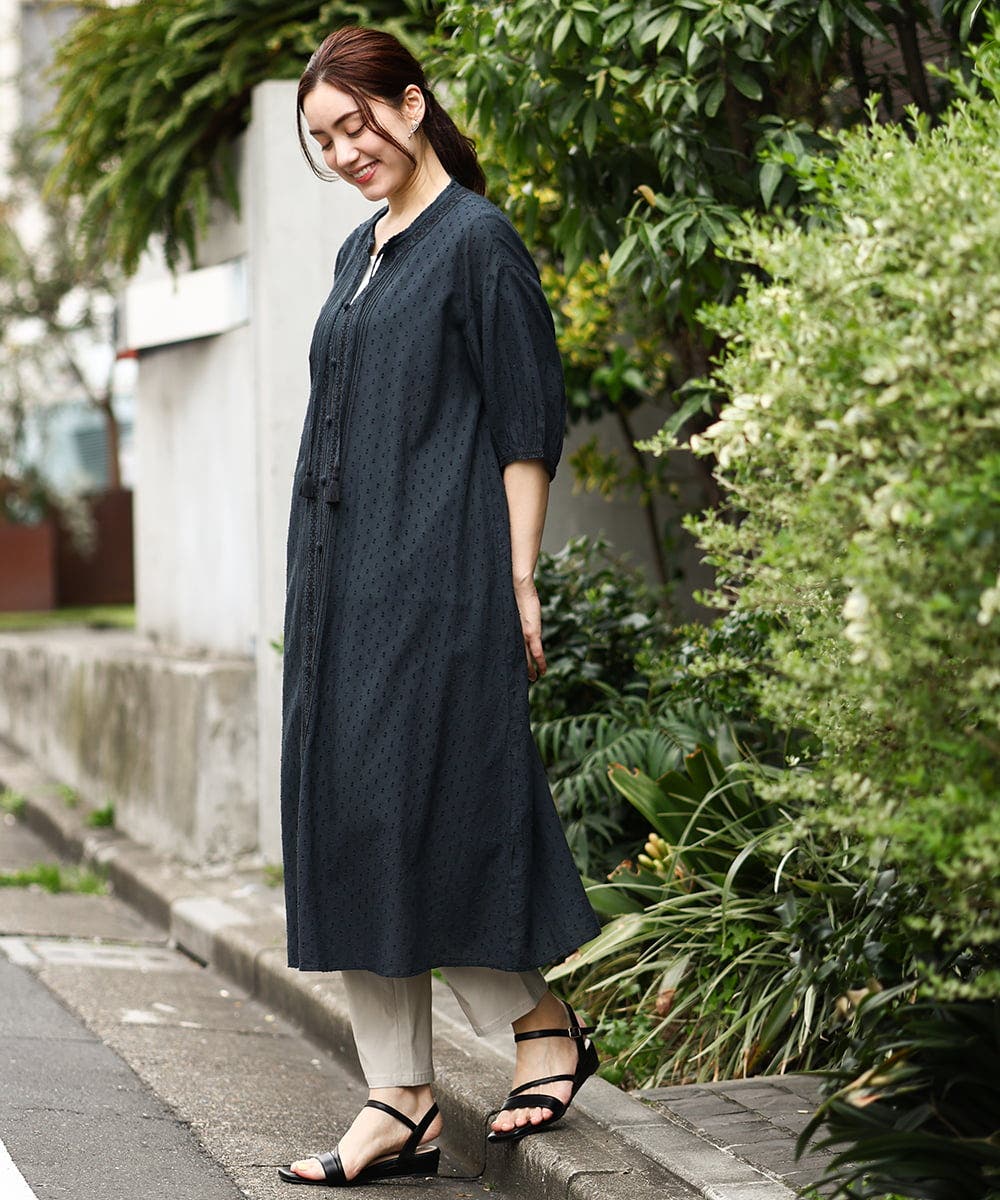 大きいサイズ】インド刺繍ワンピース[品番：ITKW0017905]｜eur3