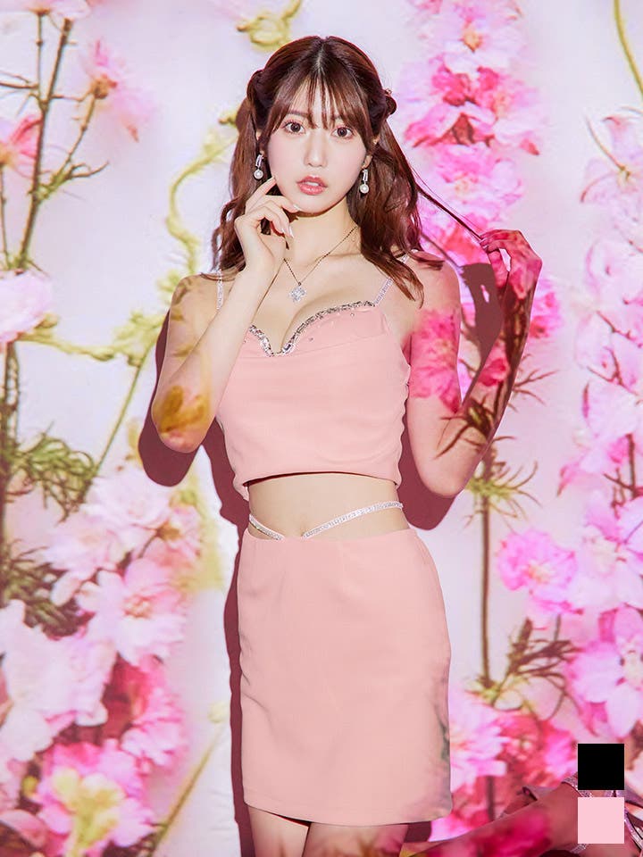 JEWELS ビジューキャミソールドレス M 5016yndzj_2312_i_02.jpg