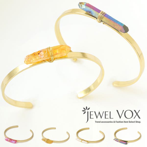 パワーストーン 天然石 バングル[品番：VX000003141]｜Jewel vox