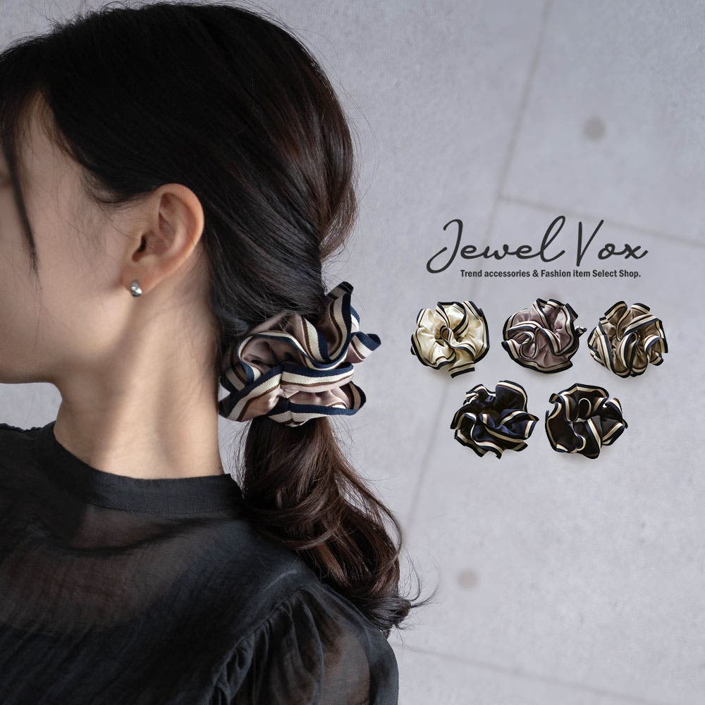 シュシュ ヘアゴム レディース[品番：VX000001431]｜Jewel vox