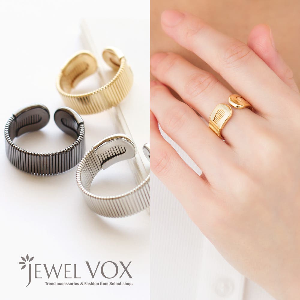 ニッケルフリー 筋入り フリーサイズ[品番：VX000004355]｜Jewel vox