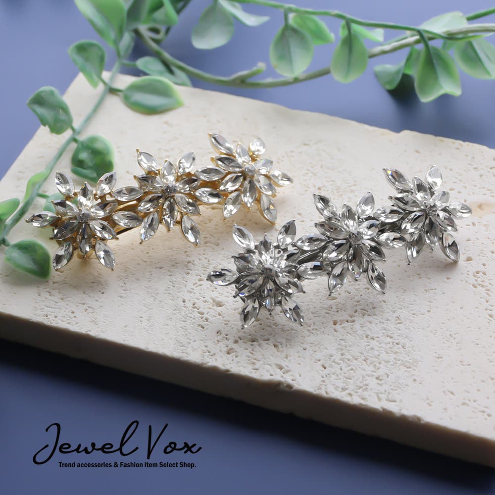 バレッタ ヘアアクセサリー 髪留め[品番：VX000007006]｜Jewel vox