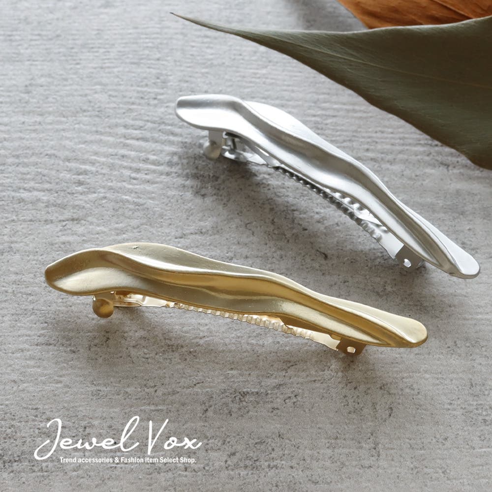 バレッタ 髪留め ヘアアクセ[品番：VX000007082]｜Jewel vox（ジュエル
