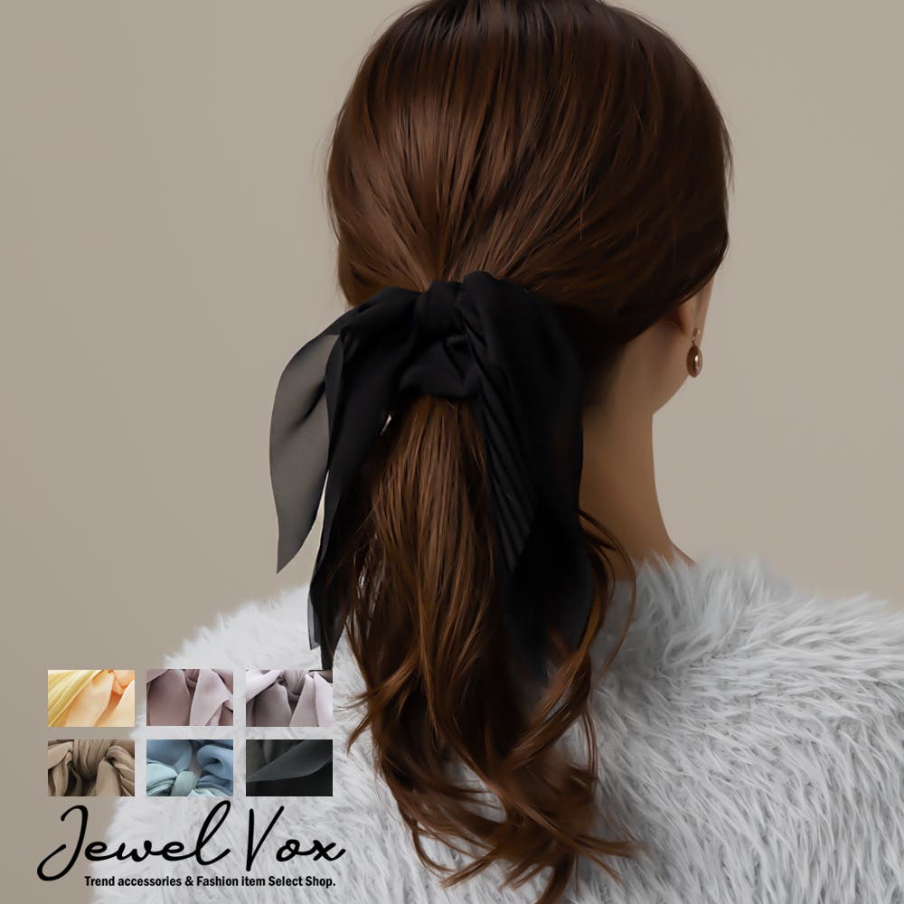 シュシュ ヘアゴム ヘアアクセサリー[品番：VX000007226]｜Jewel vox