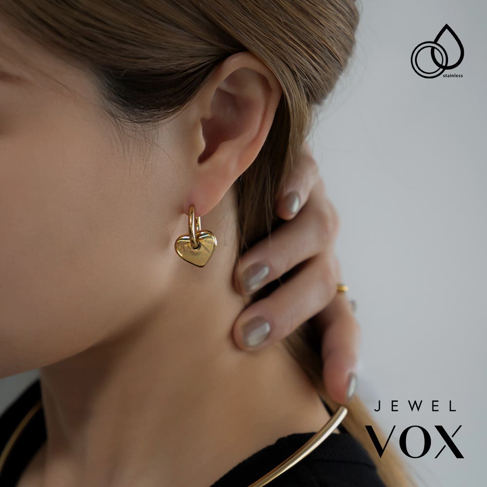 ピアス 金属アレルギー ステンレス[品番：VX000007412]｜Jewel vox