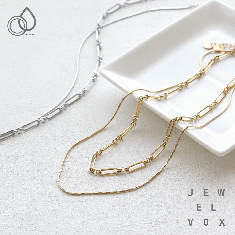 ネックレス ステンレス製 レディース[品番：VX000007637]｜Jewel vox