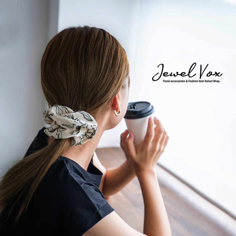 シュシュ ヘアゴム ヘアアクセ[品番：VX000007767]｜Jewel vox