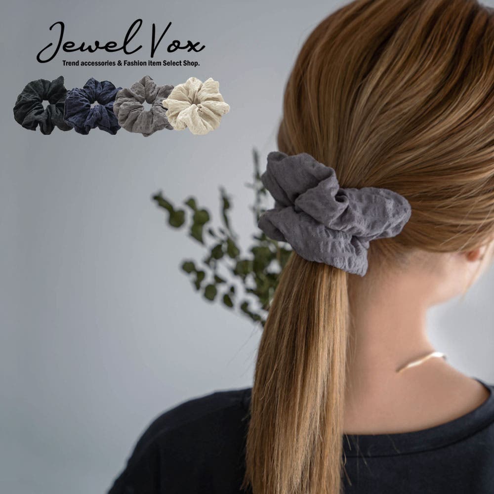 シュシュです！ シュシュ ヘアゴム ヘアアクセサリー[品番：VX000007789]｜Jewel vox