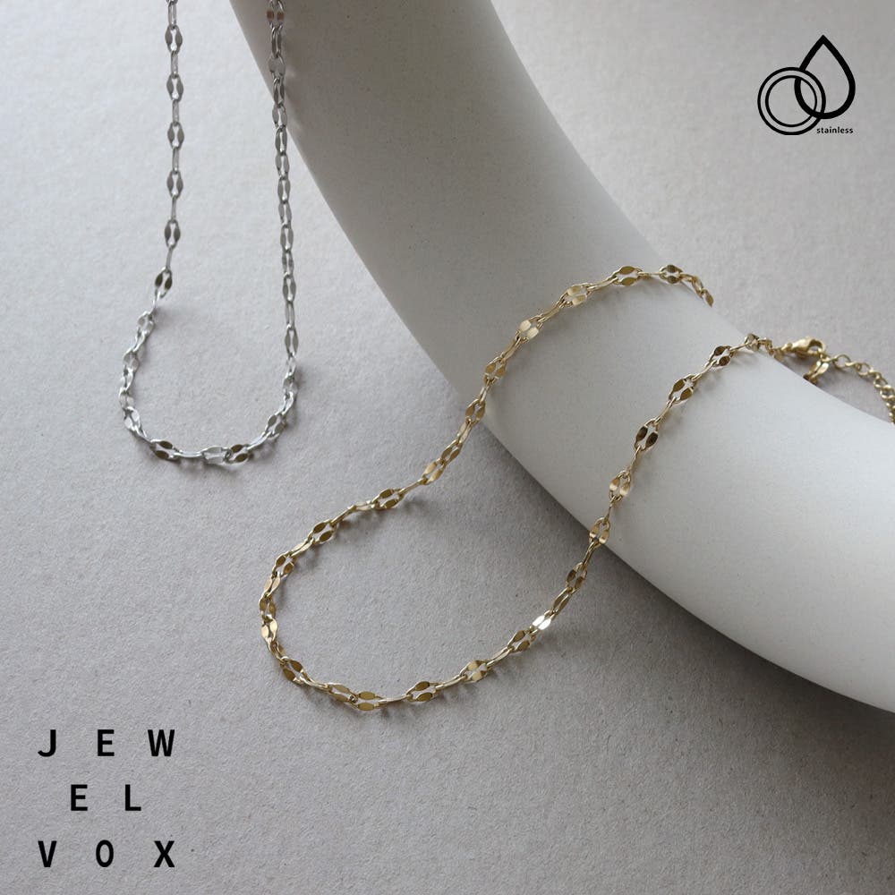 ネックレス ステンレス ショートネックレス[品番：VX000008467]｜Jewel