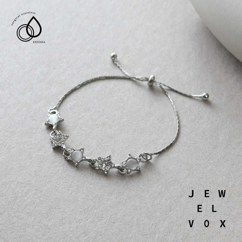 ブレスレット ステンレス レディース[品番：VX000008660]｜Jewel