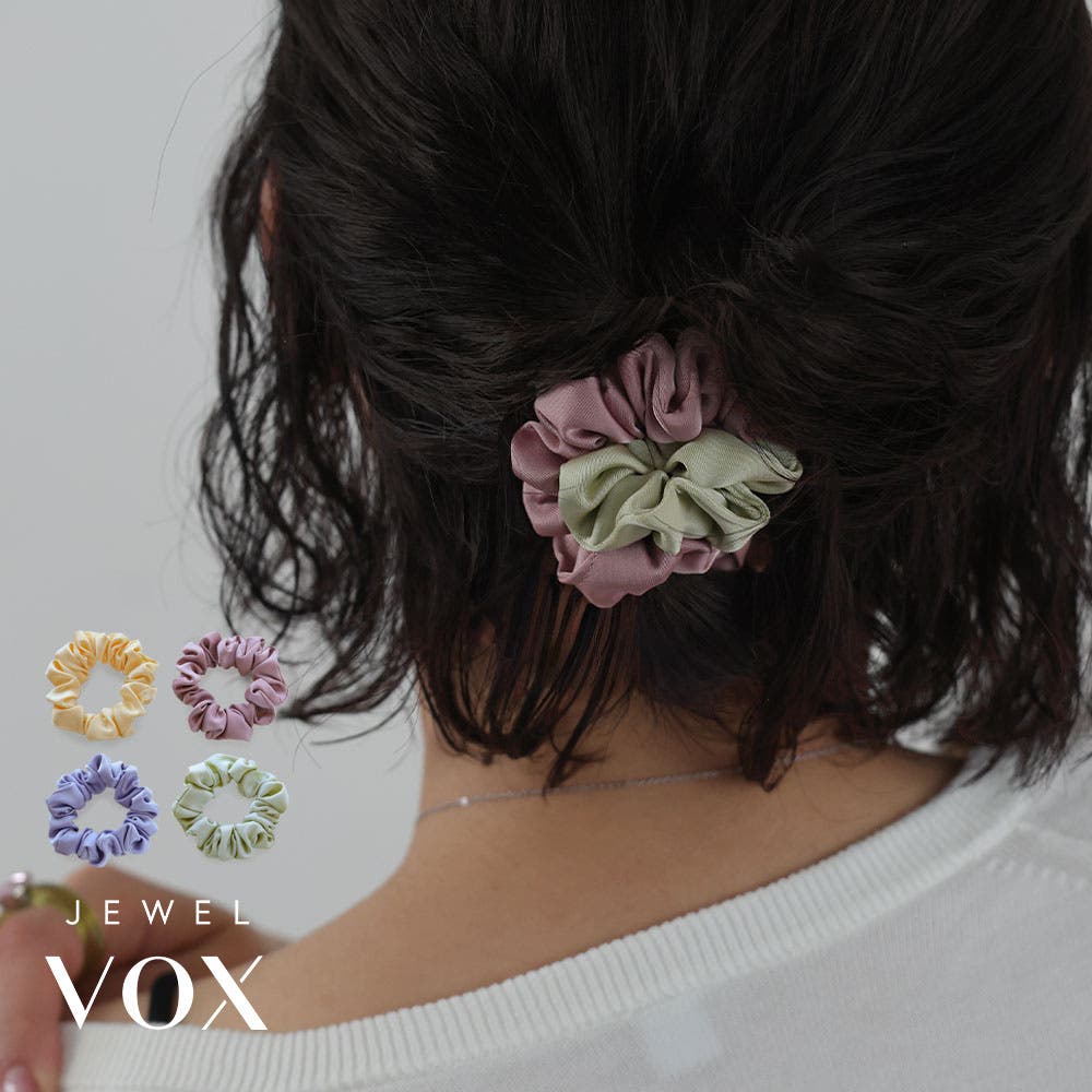 シュシュ ヘアゴム ヘアアクセ[品番：VX000008837]｜Jewel vox