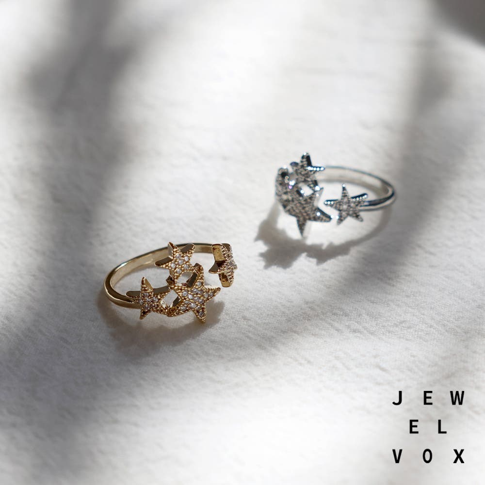 Rock Jewel Custom Ringロックジュエルカスタムリング　19号 リング 指輪 レディース[品番：VX000008963]｜Jewel vox（ジュエル