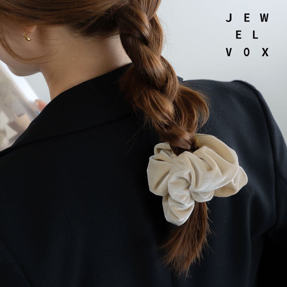 シュシュ ヘアゴム ヘアアクセサリー[品番：VX000008987]｜Jewel vox