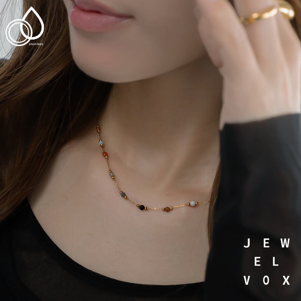 ネックレス ショートネックレス レディース[品番：VX000008997]｜Jewel