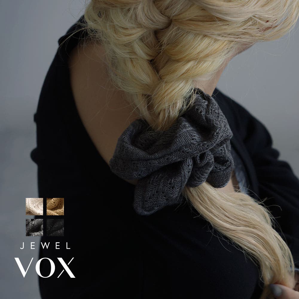 シュシュ ヘアゴム ヘアアクセサリー[品番：VX000009506]｜Jewel vox