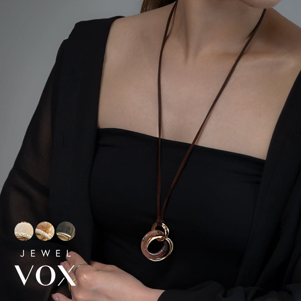ネックレス ロングネックレス 金属アレルギー[品番：VX000007144