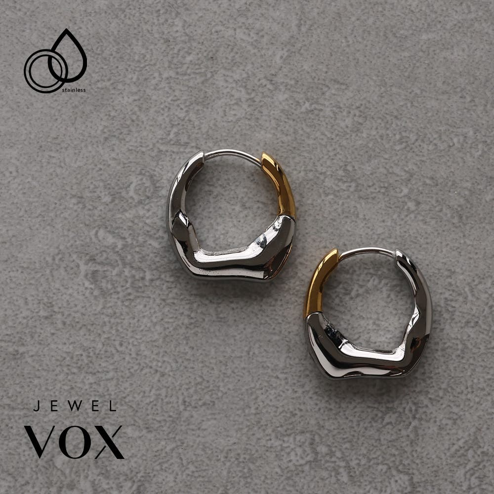 ピアス フープピアス 金属アレルギー対応[品番：VX000009469]｜Jewel