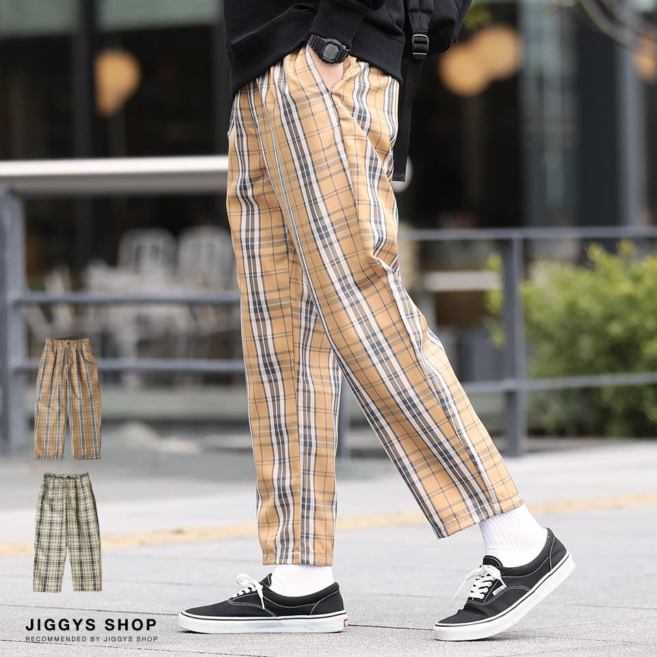 定番◇バギーチェックパンツ◇[品番：JG000011863]｜JIGGYS SHOP