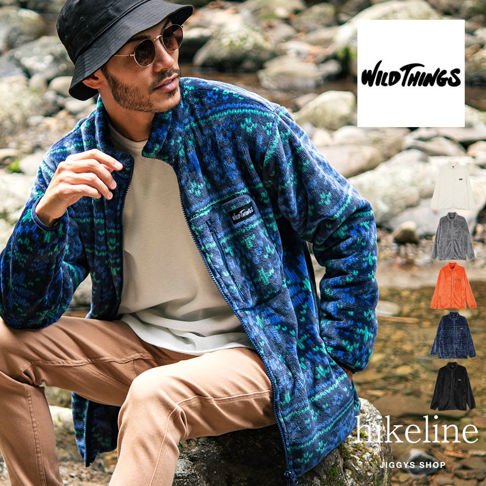 WILD THINGS SHAGGY FLEECE JACKET[品番：JG000012956]｜JIGGYS SHOP