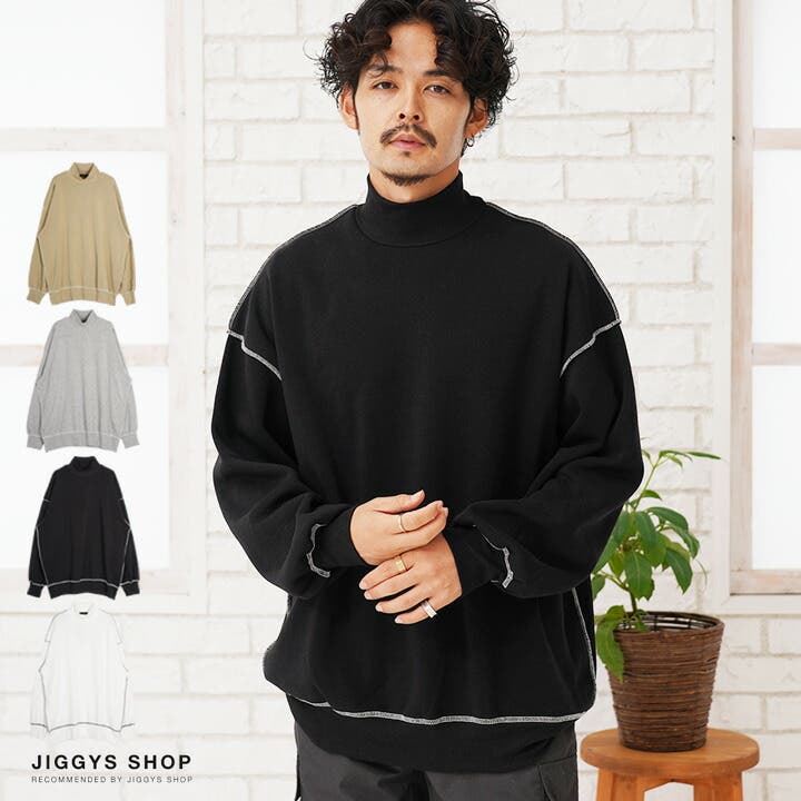 フォロー割引あり　ラフロッグ　TNRCN モックネックトレーナー フォロー割引あり ラフロッグ TNRCN モックネックトレーナー