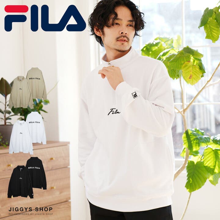 ◇FILA(フィラ)FILA ハーフジップカットソー◇[品番